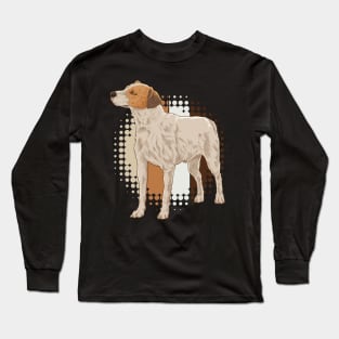 Retro drawing - Jack Russell Long Sleeve T-Shirt